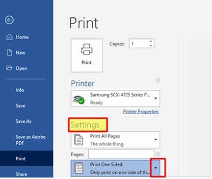 how to print front and back on canva