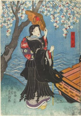 what is a woodblock print and how does it reflect cultural values?